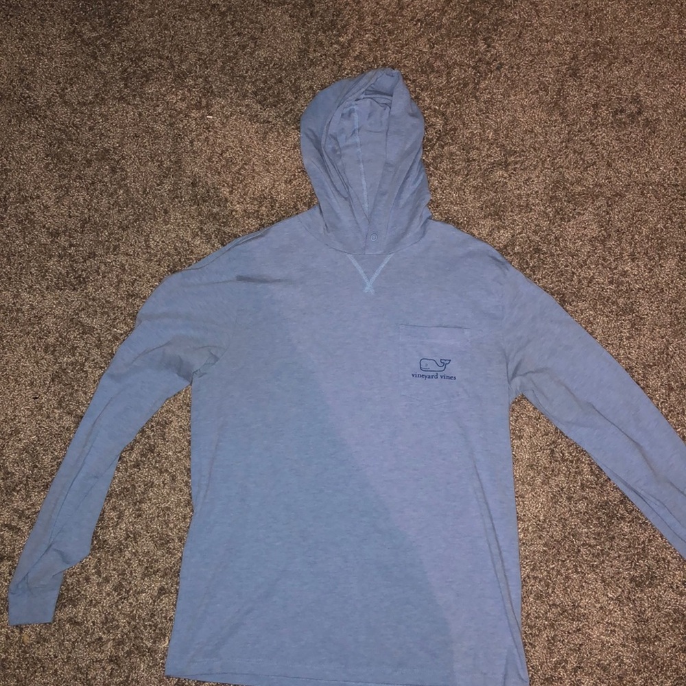 Vineyard light blue hardly worn sweatshirt